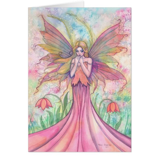 Wildflower Fairy Greeting Card