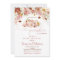 Wildflower Fall Floral Rustic Pumpkin Baby Shower