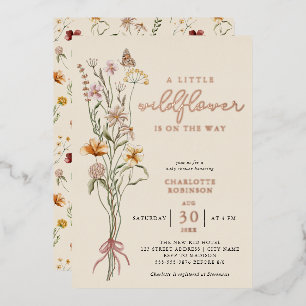 Wildflower Floral Boho Baby Shower Real