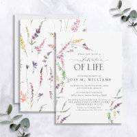 Wildflower Floral Celebration of Life