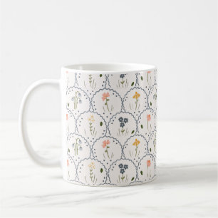 Wildflower Floral Country Kitchen Gift Coffee Mug