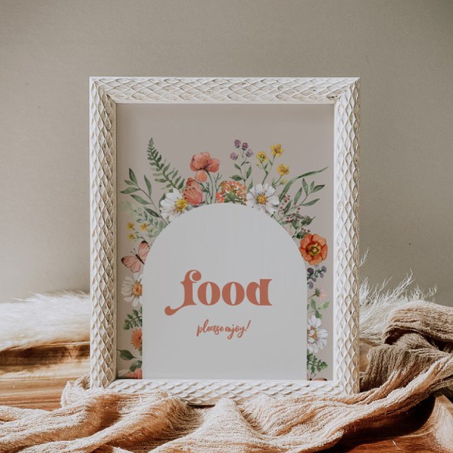 Wildflower Food Party Sign (Creator Uploaded)