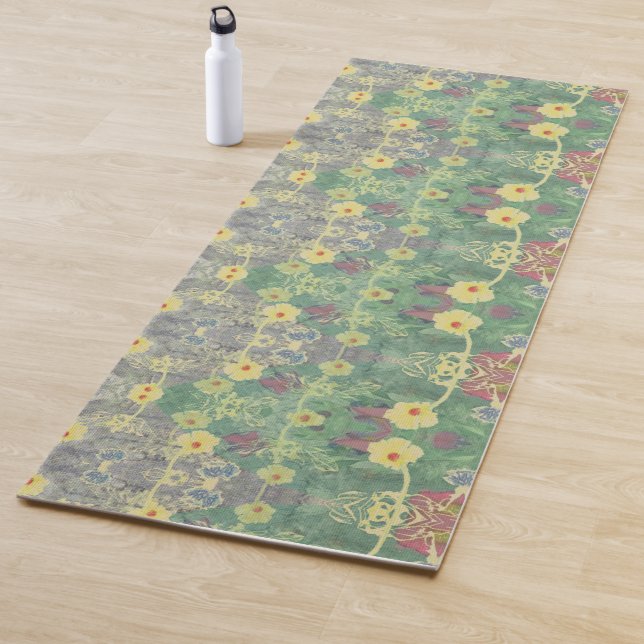 Wildflower Forest Floor Yoga Mat (In Situ)