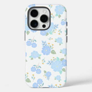 Wildflower Forget Me Not Floral iPhone Case