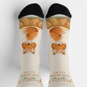 Wildflower Fox Arrival Socks