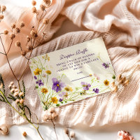 Wildflower Garden Diapper Raffle