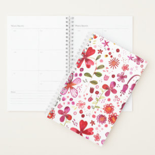 Wildflower Garden Watercolor Planner