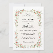 Wildflower Garden Wedding