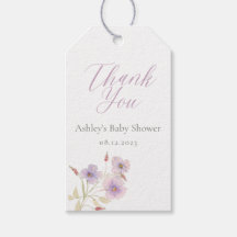 Wildflower Gift Tag