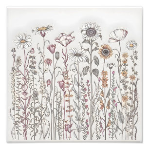 Wildflower Grace Photo Print