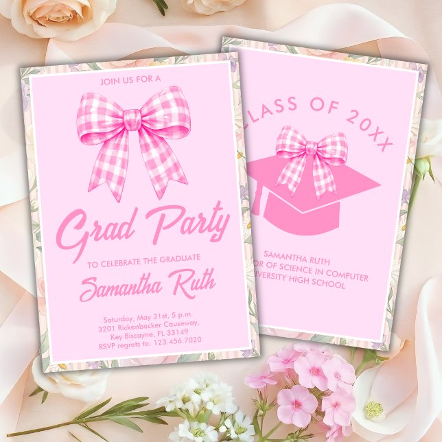 Wildflower Graduation Invitation (Creator Uploaded)