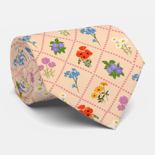 Wildflower Harlequin Garden Tie