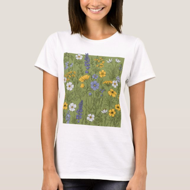 Wildflower Harmony Tee (Front)