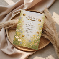 Wildflower Honey Meadow Baby Shower