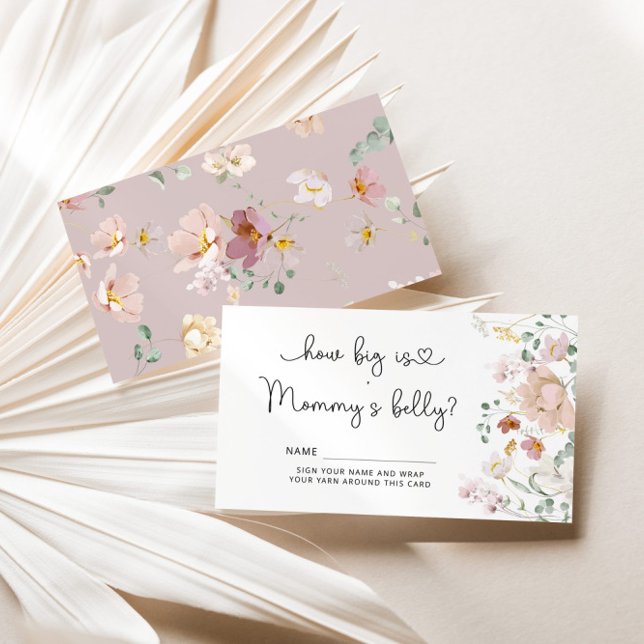 Wildflower how big is mummy's belly enclosure card (Creator Uploaded)