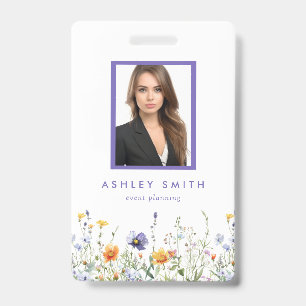 Wildflower ID Badge