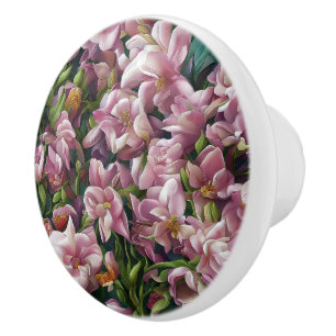 Wildflower Impressions Ceramic Knob