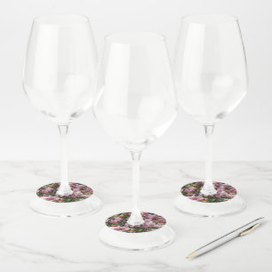 Wildflower Impressions Wine Glass Tag