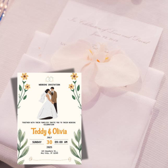 wildflower invitation (Creator Uploaded)