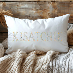 Wildflower Kisatchie Louisiana State Lumbar Cushion