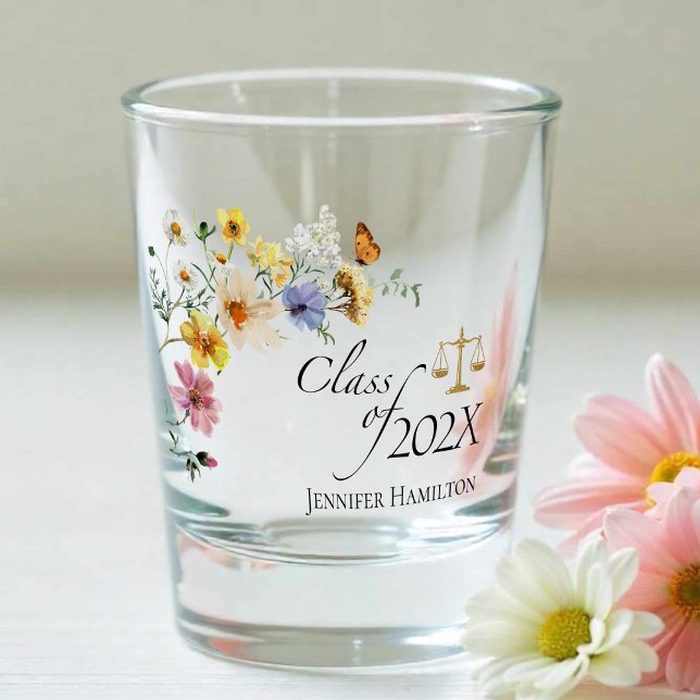 Wildflower Law School | Class of Graduation Shot Glass (Creator Uploaded)