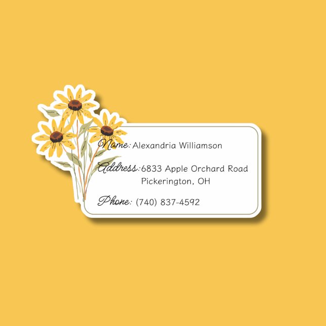 Wildflower Luggage ID  (Creator Uploaded)