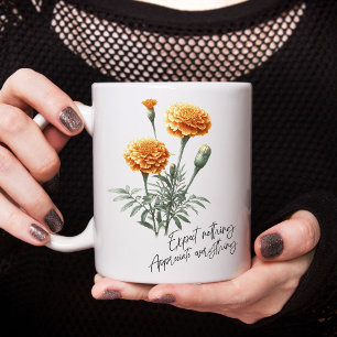 Wildflower Marigold Coffee Mug