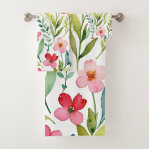 Wildflower Meadow Bath Towel Set