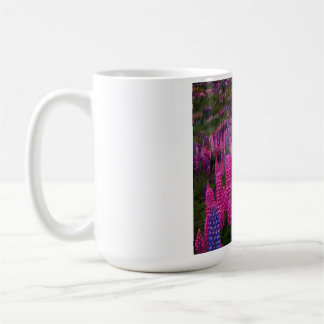 Wildflower Meadow Canvas Print | Colourful Lupin Coffee Mug
