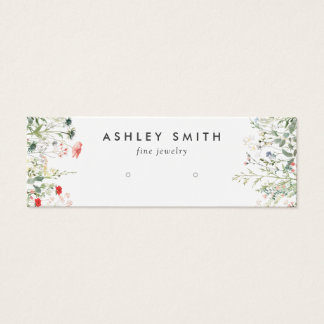Wildflower Meadow Earring Display Card