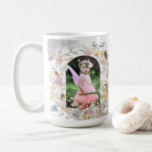 Wildflower Meadow Flowers Birthday Photo Gift Coffee Mug