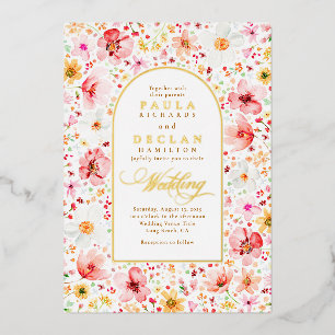 Wildflower Meadow Garden Floral Boho Wedding