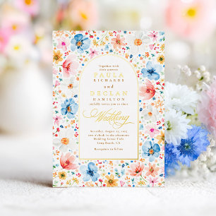 Wildflower Meadow Garden Floral Boho Wedding