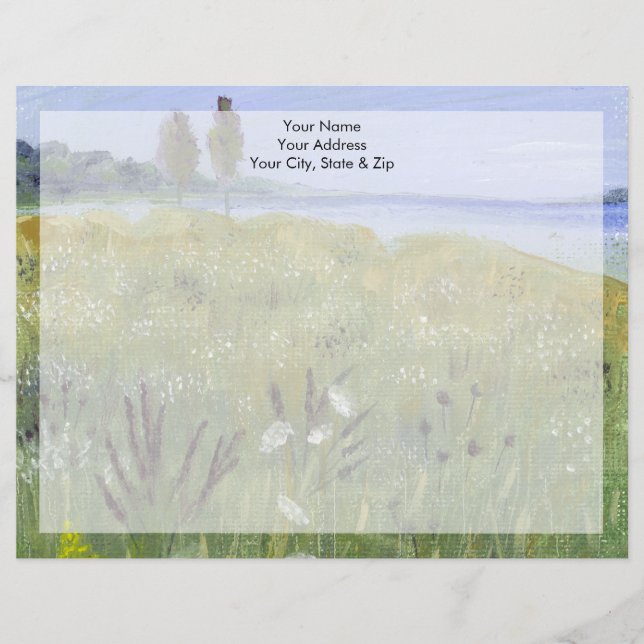Wildflower Meadow Letterhead Design (Front)