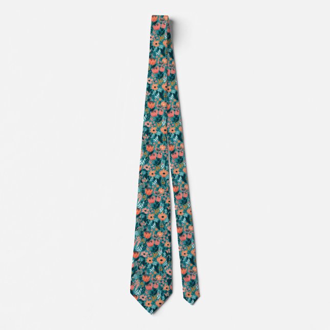 Wildflower Meadow Neck Tie (Front)