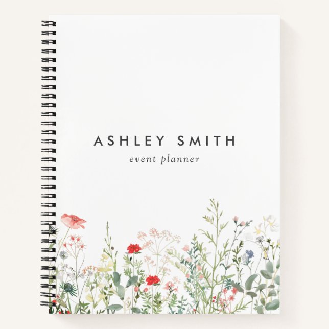 Wildflower Meadow Notebook (Front)
