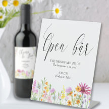 Wildflower Meadow Open Bar Wedding