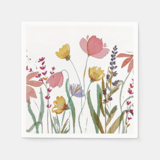 Wildflower Meadow Paper Napkins