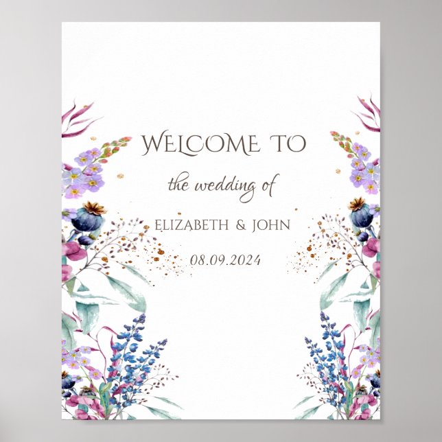 Wildflower Meadow Poster (Front)