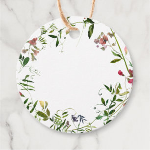 Wildflower Mimosa Bar Juice Tags for Handwriting