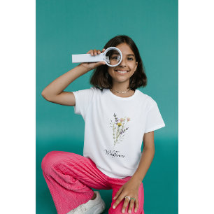 Wildflower Mini Girl Daughter  T-Shirt
