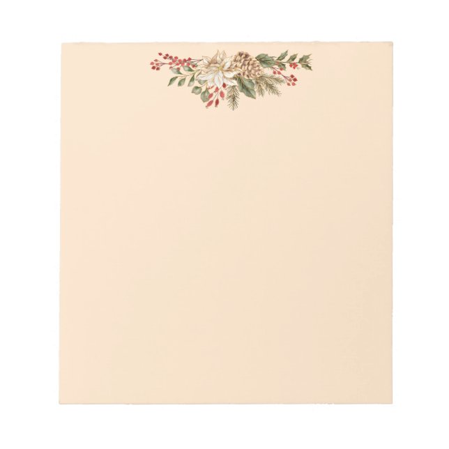 Wildflower Minimalist Notepad (Front)