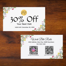 Wildflower Modern Restaurant Qr Code Menu and