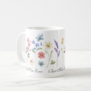 Wildflower Mother's Day for Plant Lovers Gardening Coffee Mug