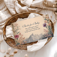Wildflower Mountain Baby Shower Books for Baby 