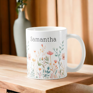 Wildflower Name Coffee Mug