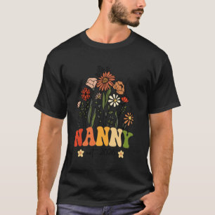 Wildflower Nanny Est 2026 Promoted to Grandmother T-Shirt