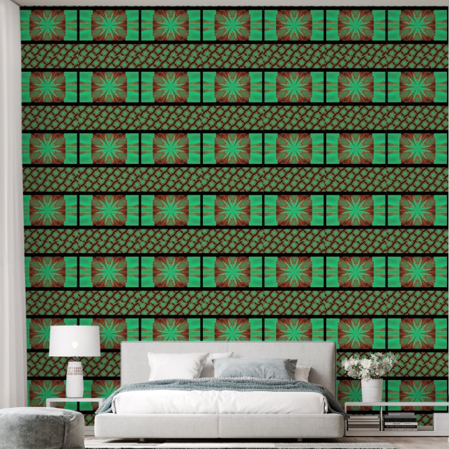 Wildflower of a Green Meadow Wallpaper (Bedroom)
