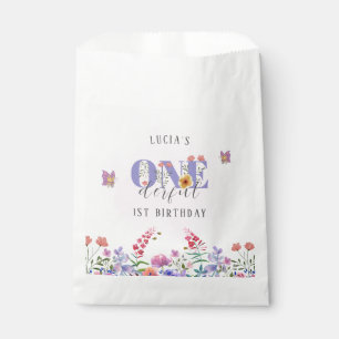Wildflower Onederful Butterfly And Bees Favour Bag