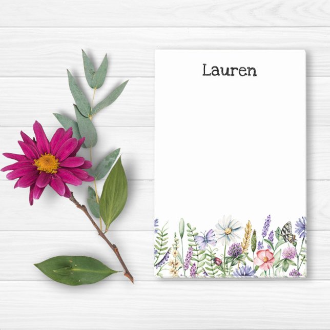 Wildflower Post-it Notes (Creator Uploaded)